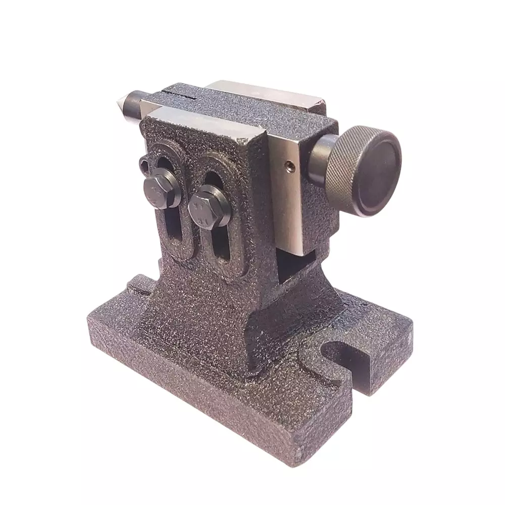 Assorts Tailstock Cast Iron & Steel 190x150 mm 130-215 mm for HV8 Rotary Table