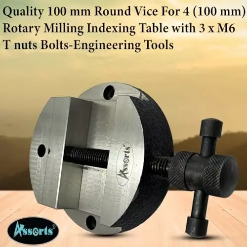 Assorts Rotary Milling Indexing Table Cast Iron & Tool Steel 100 mm (4 Inch)