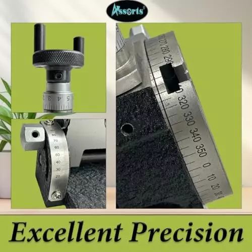 Assorts Tilting Rotary Table ?Cast Iron & Alloy steel 75 mm (3 Inch)