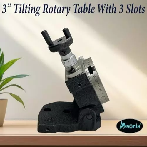 Assorts Tilting Rotary Table ?Cast Iron & Alloy steel 75 mm (3 Inch)