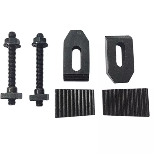 A.D INTERNATIONAL Rotary Table Size 3 inch (80 mm) with M6 Clamp Kit for Milling Machine, 4V-JVFV-Z78I