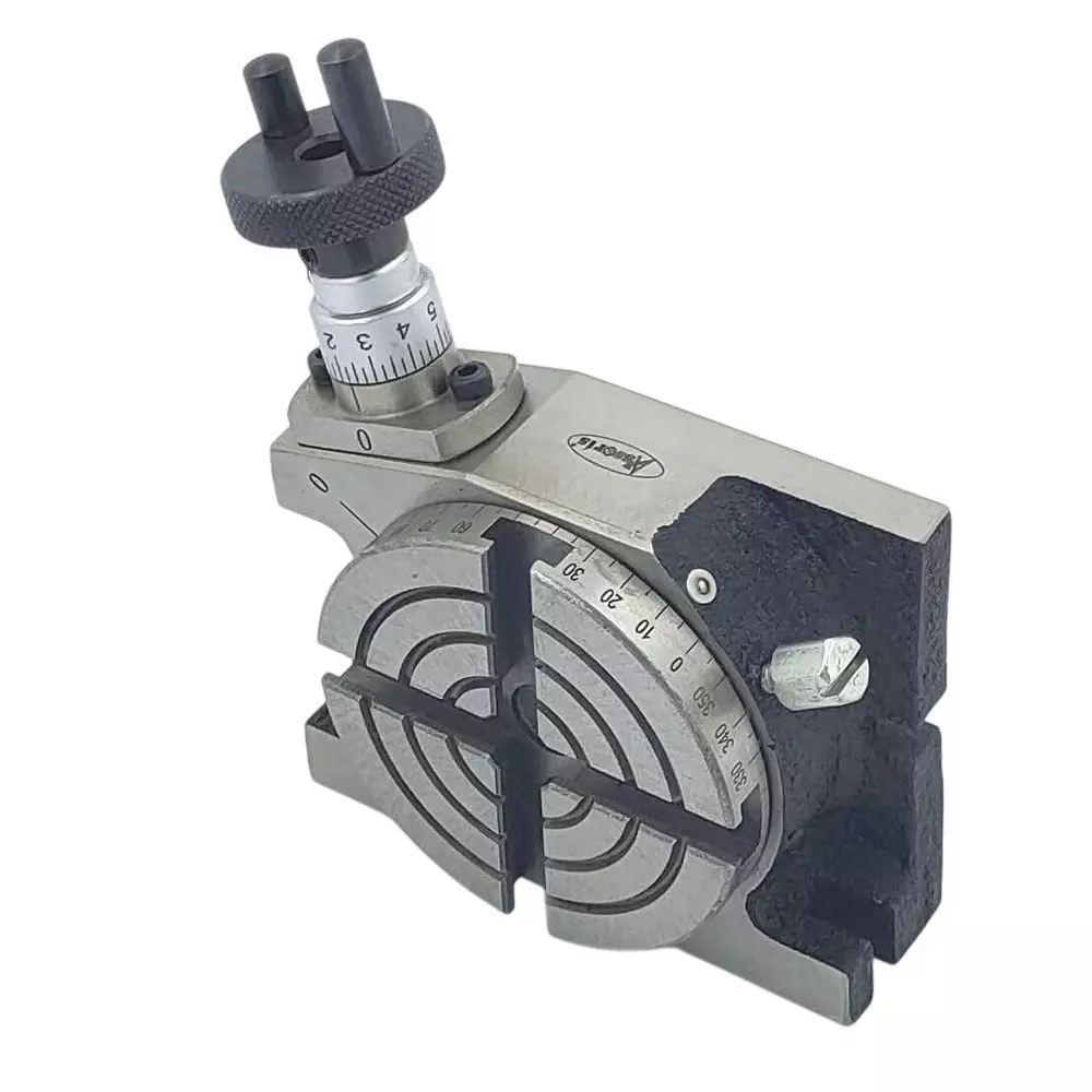 Assorts Regular Rotary Table 80 mm (3 Inch) Caste Iron & Tool Steel 4 Slots