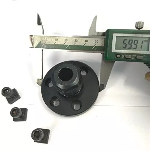 Assorts Cast Iron & Tool Steel Rotary Table ER16 Collet Adaptor 100 mm (4 Inch) 50 mm Center Height