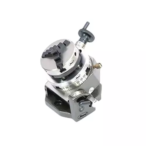 Assorts Tilting Rotary Table 75 mm (3 Inch) 65 mm Self Centering Chuck 3 Jaws