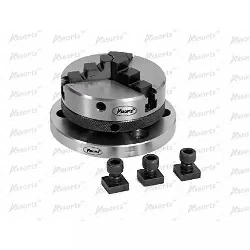 Assorts Tilting Rotary Table 75 mm (3 Inch) 65 mm Self Centering Chuck 3 Jaws