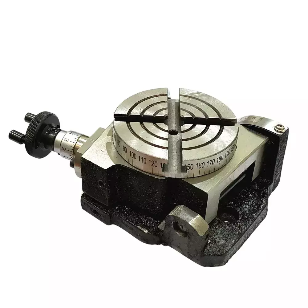 Buyohlic International Tilting Rotary Table with 3 inch (75 mm) Size and Horizontal-Vertical Mounting Position for Milling Machines, VN-U3RT-6XBY