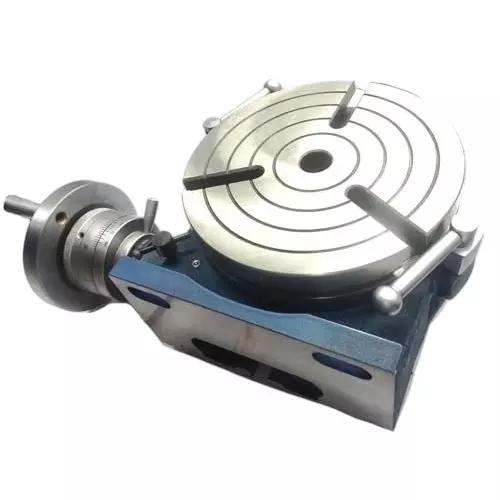 Buyohlic International 360° Rotary Table Horizontal and Vertical 8 inch (200 mm) Table Diameter for Milling, Drilling, Boring, Grinding, Thread Cutting, JL-S878-BQNW