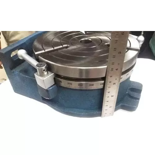 Buyohlic International 360° Rotary Table Horizontal and Vertical 8 inch (200 mm) Table Diameter for Milling, Drilling, Boring, Grinding, Thread Cutting, JL-S878-BQNW