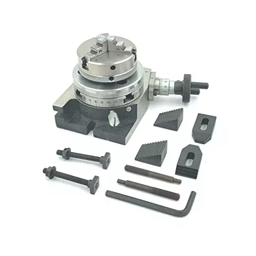 assorts-low-profile-milling-rotary-table-80-mm-3-inch-with-back-plate-m6-clamp-kits-65-mm-3-jaws