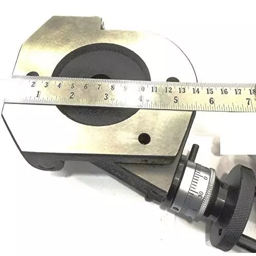 Assorts Tilting Rotary Table 100 mm (4 Inch) 2MT with 100 mm Self Centering Chuck, Dividing Plate, Clamp Kit & Tailstock