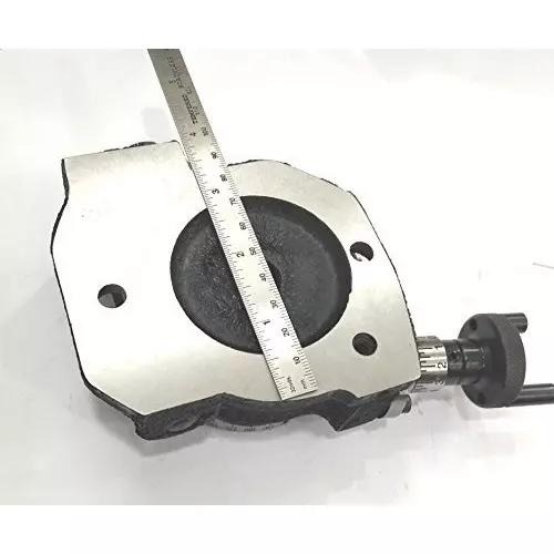 Assorts Tilt Rotary Milling Machine Index Table 80 mm (3 Inch) with M6 Clamp Kit, ER Collet Adapter