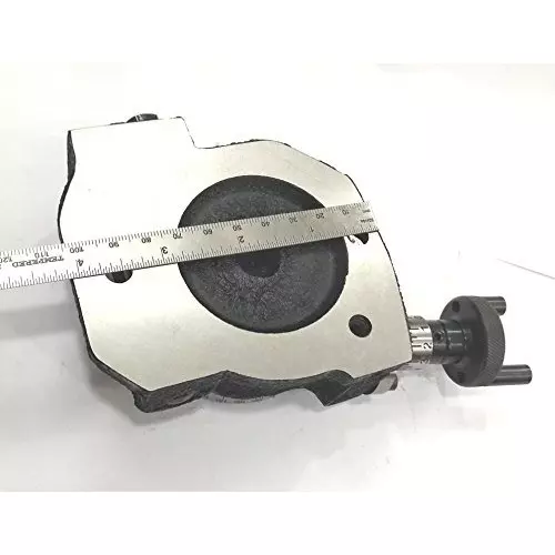 Assorts Tilt Rotary Milling Machine Index Table 80 mm (3 Inch) with M6 Clamp Kit, ER Collet Adapter