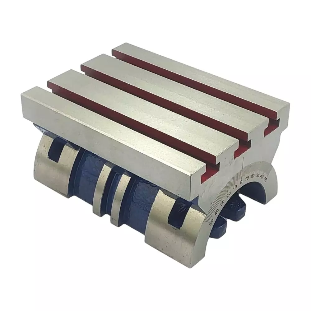 Assorts Tilting Milling Table Cast Iron Rectangular 125x175 mm Size