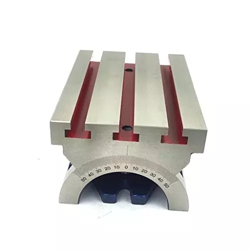 Assorts Tilting Milling Table Cast Iron Rectangular 125x175 mm Size