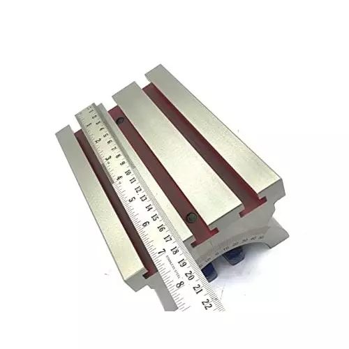 Assorts Tilting Milling Table Cast Iron Rectangular 125x175 mm Size