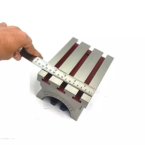 Assorts Tilting Milling Table Cast Iron Rectangular 125x175 mm Size