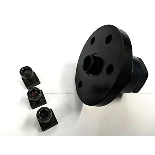 Assorts Cast Iron & Tool Steel Rotary Table ER16 Collet Adaptor 80 mm (3 Inch) 3 & 4 Slots