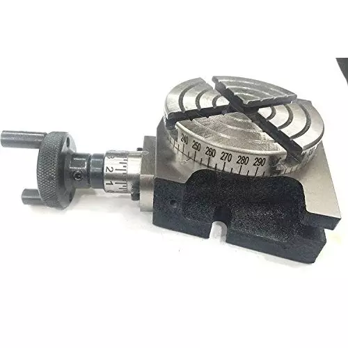 Assorts Rotary Table Alloy Steel 80 mm (3 Inch) 50 mm Independent Chuck 50 mm 4 Jaw
