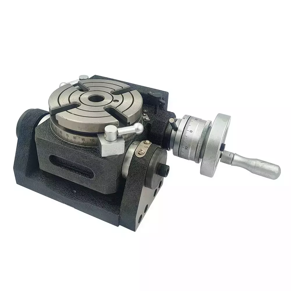 Buyohlic International Rigid Precision HV4 Rotary Table Diameter 110 mm and 4 T Slots, CO-0N4T-5RZ9