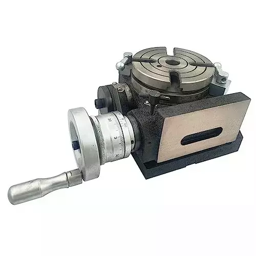 Buyohlic International Rigid Precision HV4 Rotary Table Diameter 110 mm and 4 T Slots, CO-0N4T-5RZ9
