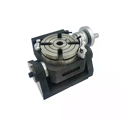 Buyohlic International Rigid Precision HV4 Rotary Table Diameter 110 mm and 4 T Slots, CO-0N4T-5RZ9