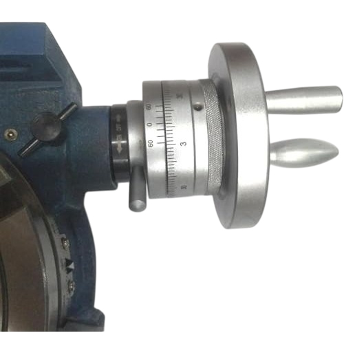 A.D INTERNATIONAL 360° Rotary Table Horizontal and Vertical 8 inch (200 mm) Table Diameter for Milling, Drilling, Boring, Grinding, Thread Cutting, JL-S878-BQNW