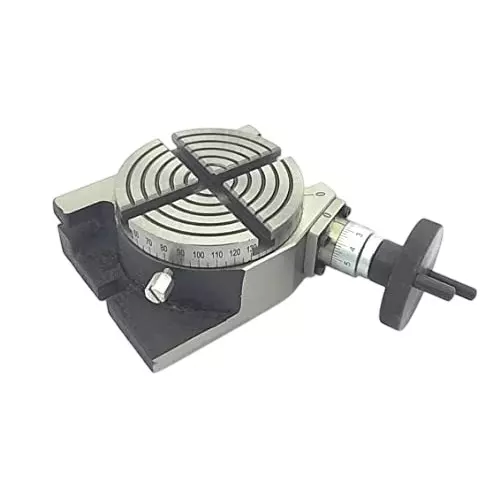 GENERIC Rotary Table Diameter 4 inch (100 mm) Regular and 4 Slots for Milling Machine, YM-A3MQ-KOKC