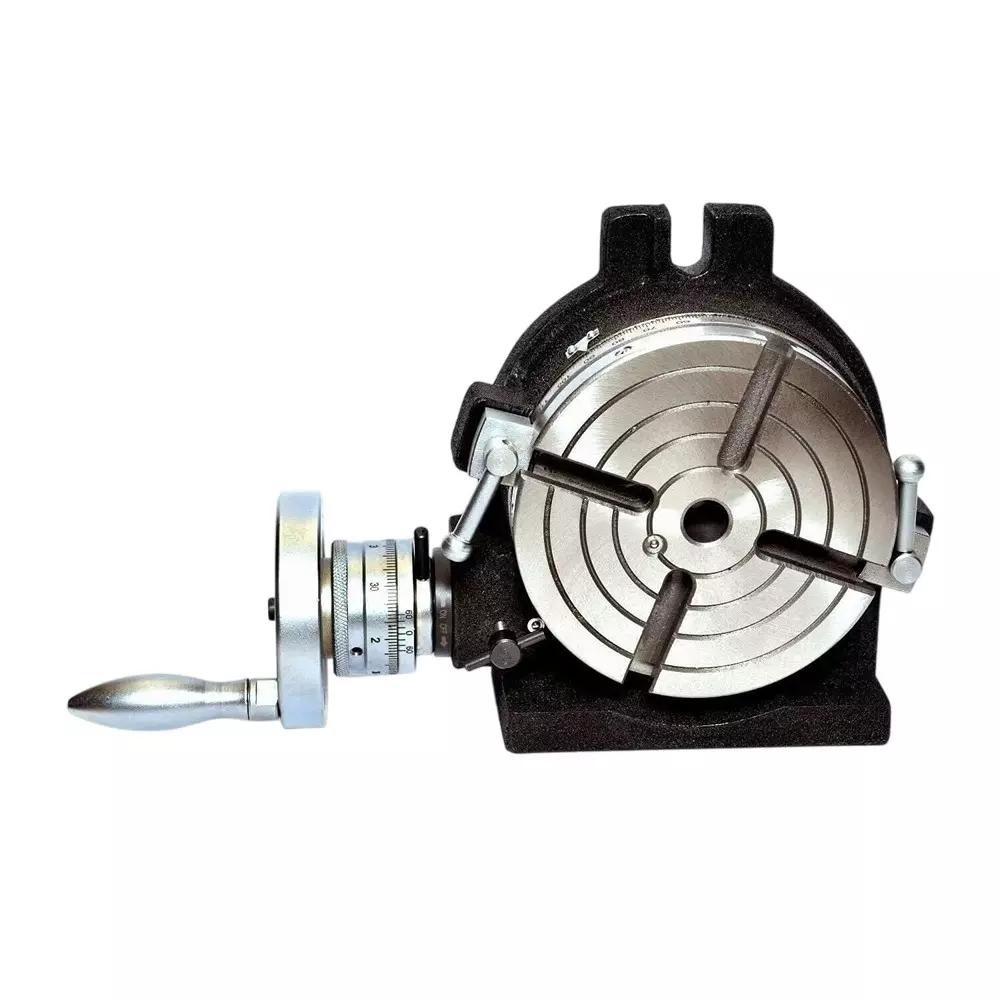Assorts HV6 Rotary Table 150 mm (6 Inch) Caste Iron & Tool Steel 4 Slots