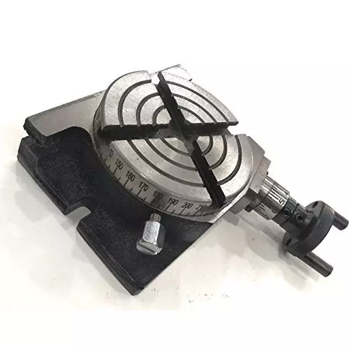 Assorts Rotary Milling Table Set Iron 80 mm (3 Inch) Fixing T-Nuts Bolts And Suitable Tailstock