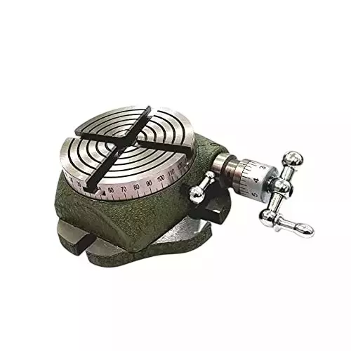 Buyohlic International Small Rotary Table Diameter 2.75 inch (72 mm) for Watchmakers, Jewellery, QG-GQCR-72Z1