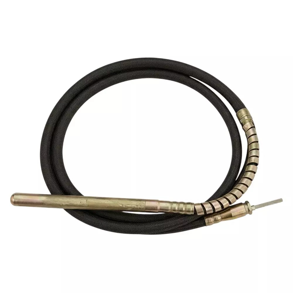 SACO PRO Vibrator Needle Black and Silver Color Metal and Rubber Body with 60 mm Diameter and 6 m Length