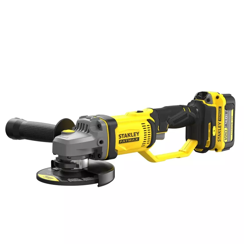 STANLEY 9000 RPM Cordless Angle Grinder (With Battery), SCG400M2K-B1