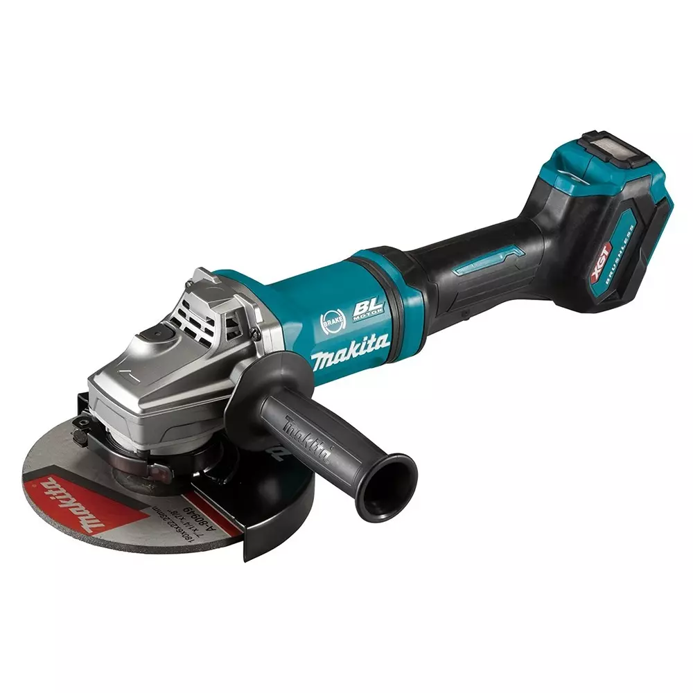 Makita Cordless Angle Grinder Kit 1700 W, 7800 RPM and 180 mm Wheel Diameter, GA037GM201 (With Battery & Charger)