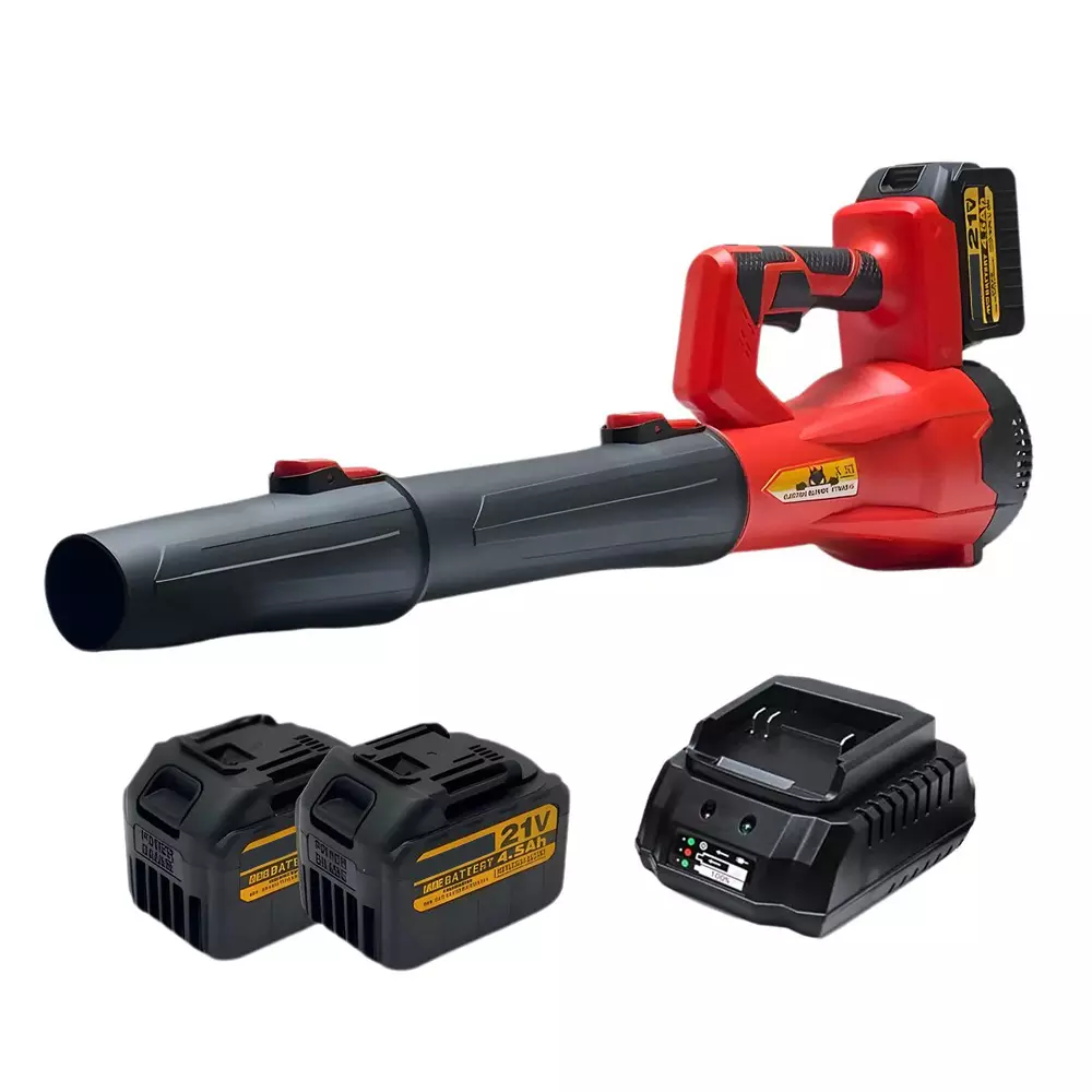 XLNT 850 W Cordless Blower 32000 RPM No Load Speed and 75 mps Wind Speed, XTMAB96 (With Battery & Charger)