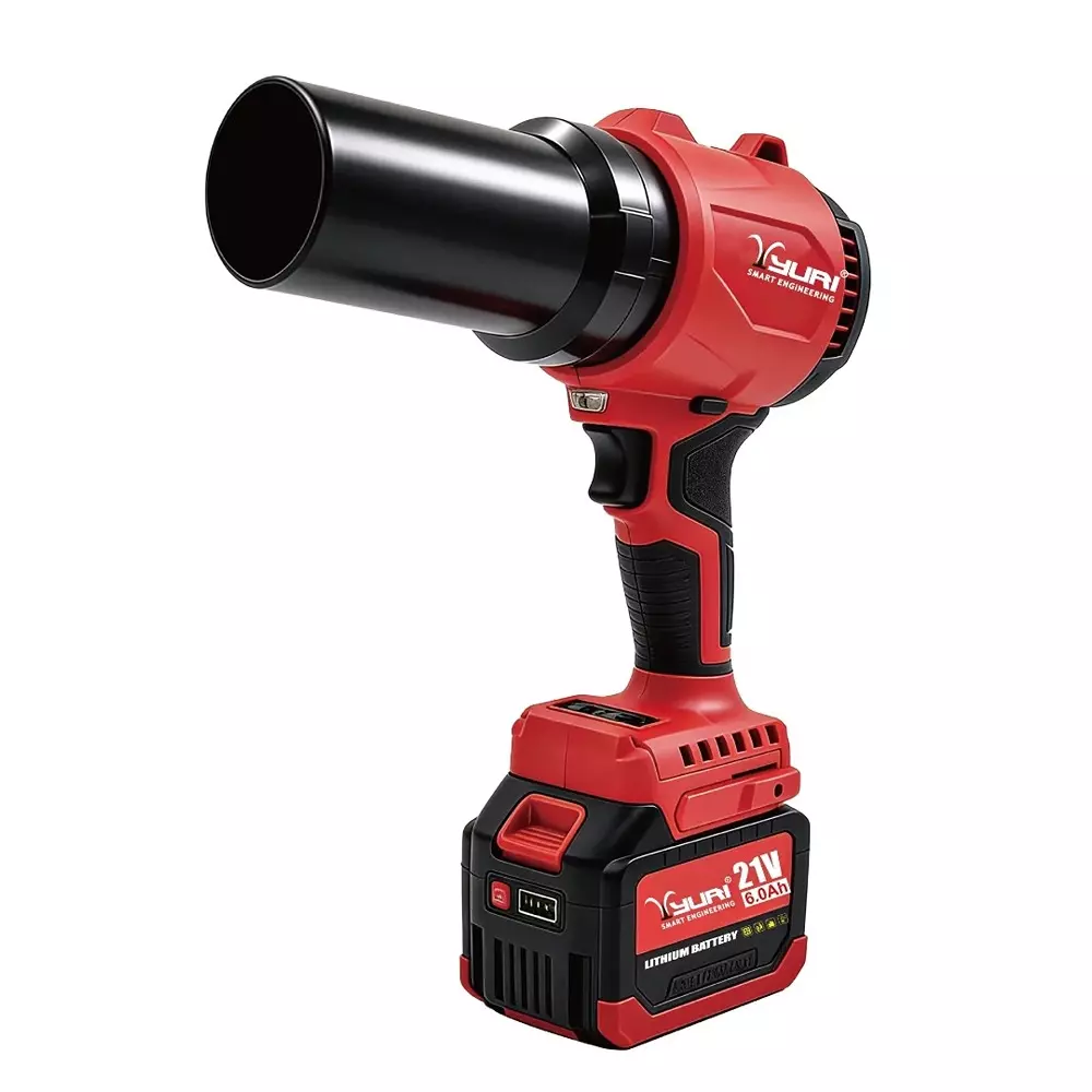 YURI Cordless Storm Blower 750 W Power 35 Amp Current, YR-965 (Without Battery & Charger)
