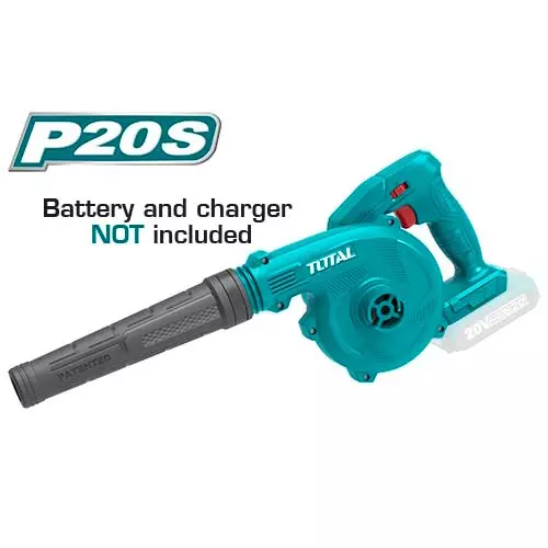 Total Lithium- Ion Blower without Battery & Charger 20 V 2-Speed Adjustment 0–9000 / 0–18000 rpm, TABLI20018