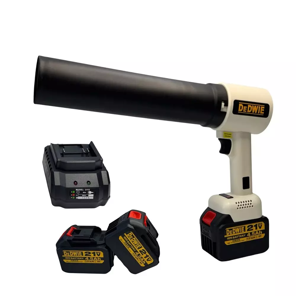 XLNT 21 V Cordless Blower 52 mps Wind Speed and 590 m³/h Flow Rate, JS-1600K XTMAB144 (With Battery & Charger)