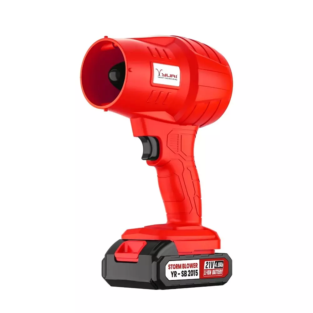 YURI Storm Blower Li-ON 550 W Power 6.2 m³/min Capacity, YR-SB2015 (Without Battery & Charger)