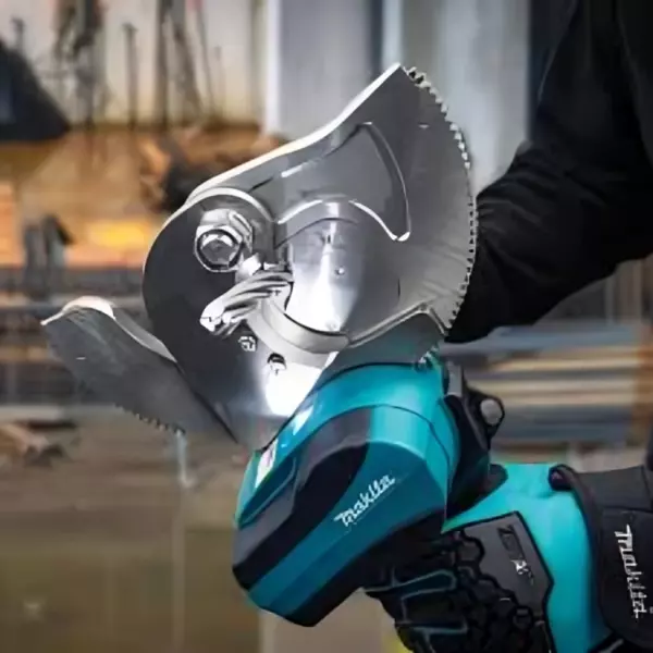 Makita Cordless Cable Cutter 18 V LXT Li-Ion with ACSR: Al 550 mm²/ ST 70 mm² Maximum Cutting Capacity for ACSR, DTC103ZK (Without Battery & Charger)