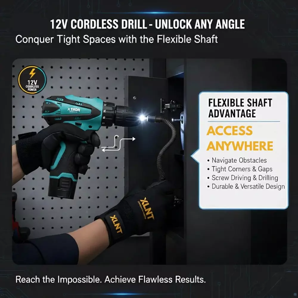 xlnt-12-v-cordless-drill-kit-0-1300-rpm-no-load-speed-and-10-mm-drill-diameter-thcdk27-with-battery-charger
