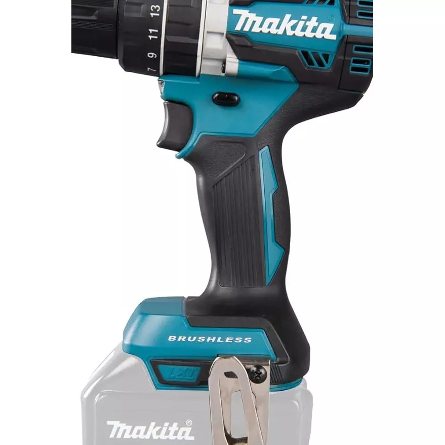 Makita Cordless Hammer Drill 13 mm Chuck Size and 900 W Maximum Power, DHP484Z (Without Battery and Charger)