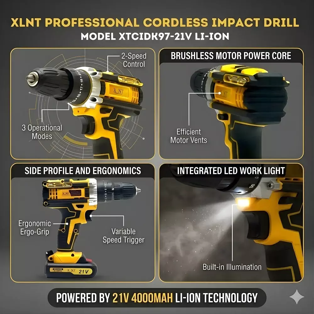 xlnt-21-v-cordless-drill-1750-rpm-no-load-speed-and-10-mm-drill-diameter-xtcidk97-with-battery-charger