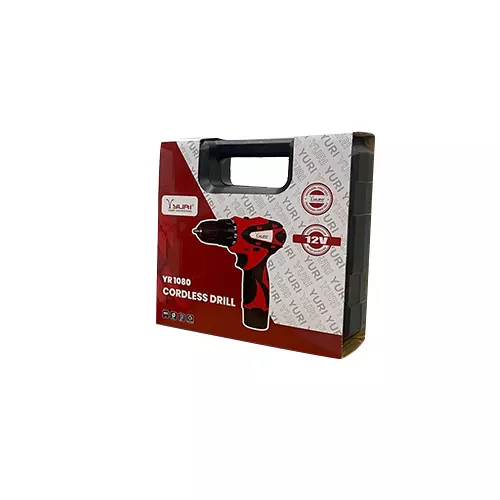 Yuri Cordless Drill 10 mm Drill Dia, 12 V Electric, YR1080