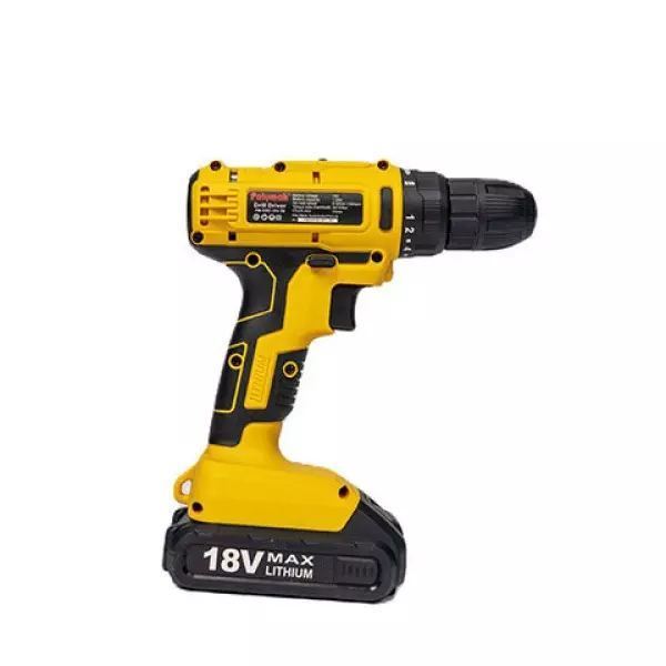 polymak-cordless-driver-drill-kit-10-mm-drilling-capacity-15-ah-battery-capacity-18-v-for-industrial-use-pm-cdd-18v-2b