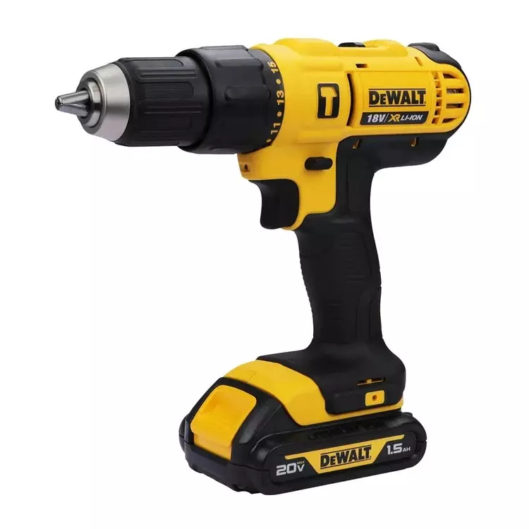 Dewalt Cordless Hammer Drill Driver 1.5-13 mm Chuck Capacity 42 Nm Maximum Torque, DCD776D2T-B1 (Battery & Charger Not Included)