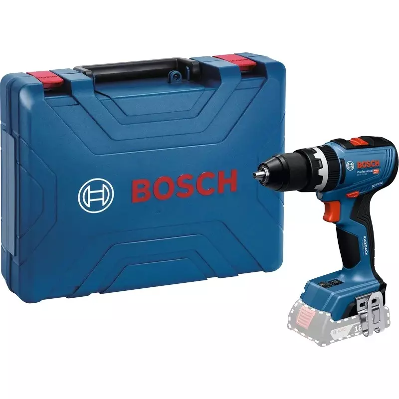 Bosch 18 V Cordless Impact Drill Driver 0 - 2100 RPM No Load Speed and 13 mm Maximum Drill Diameter, 06019N31F2 (Without Battery & Charger)