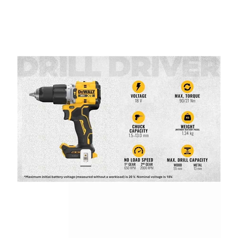 dewalt-cordless-brushless-hammer-drill-driver-2000-rpm-max-rotational-speed-with-belt-hook-dcd806n-b1-battery-charger-not-included