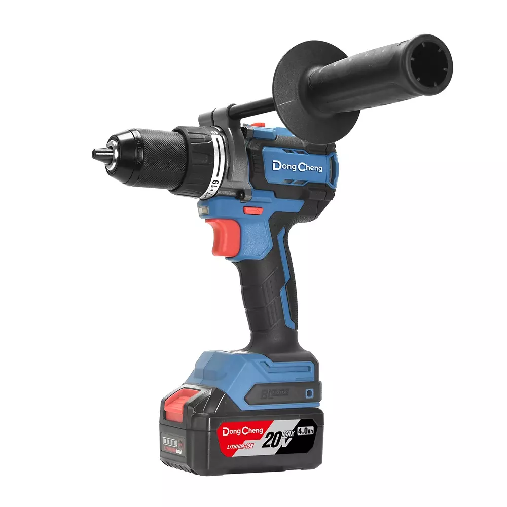 dongcheng-20-v-cordless-drill-driver-60-nm-maximum-torque-and-0-600-rpm-0-2300-rpm-no-load-speed-dcjz2060i-type-em-with-2-battery-1-charger