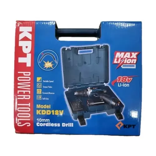 KPT 18V Cordless Drill Driver KDD18V (With Battery & Charger)