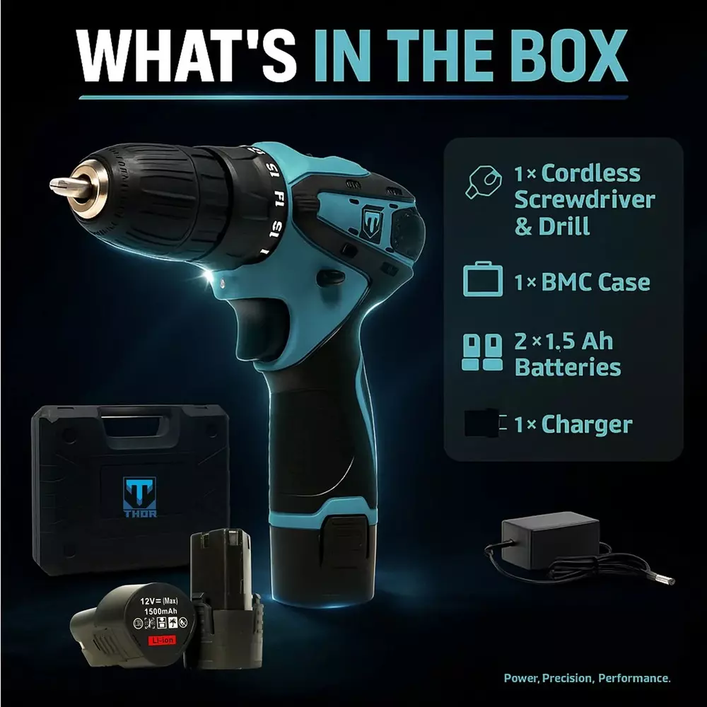 xlnt-12-v-cordless-drill-350-1350-rpm-no-load-speed-and-10-mm-drill-diameter-thcd-12-with-battery-charger